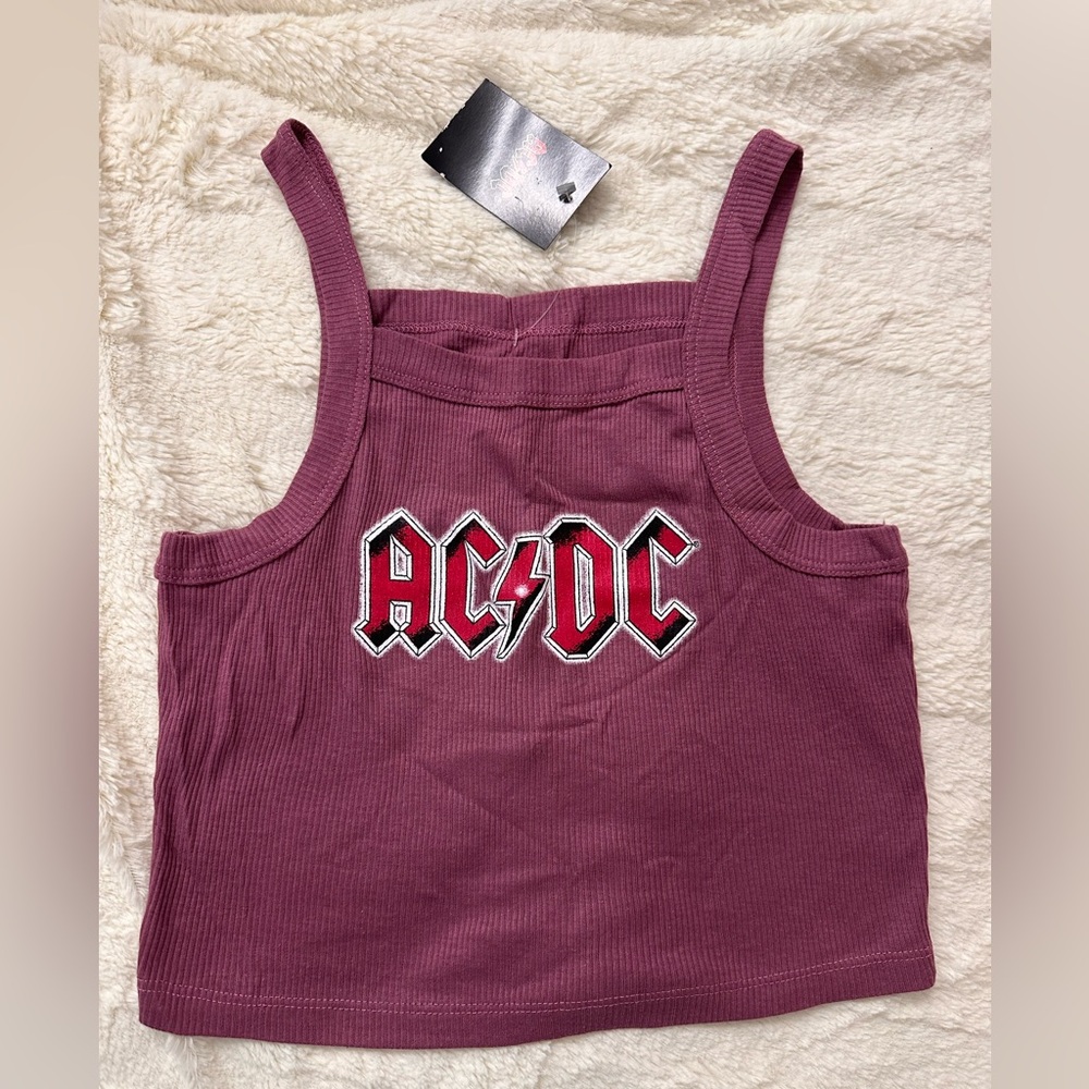 ACDC crop top